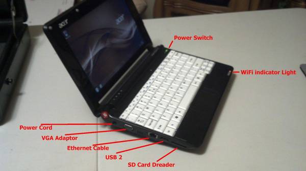 ACER Aspire One Series PC Product Specifications